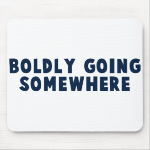 Bolly gaat ergens heen muismat