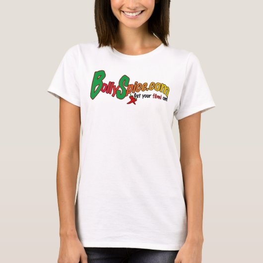 Bollyspice.com - Gepersonaliseerd T-shirt (Voorkant)