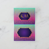 Bollywood Arabian Nights Dankkaart Bedankkaart (Binnen)