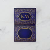 Bollywood Arabian Nights Merci Carte Note (Intérieur)