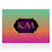 Bollywood Arabian Nights Merci Carte Note (Intérieur Horizontal (haut))