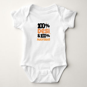 Bollywood Baby Gift, Funny Desi Baby shower Romper