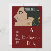 Bollywood Indische jurk Kaart (Voorkant)