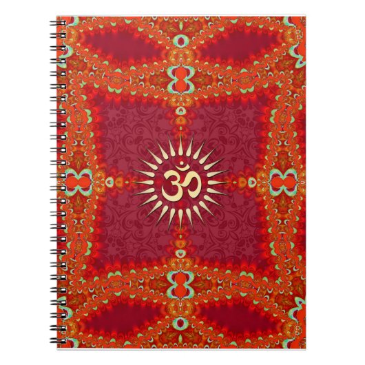 Bollywood OM Goddess Wedding Journal Notitieboek (Voorkant)