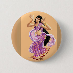 Bollywood Ronde Button 5,7 Cm