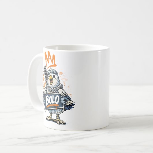 Bolo Graffiti Bird Mug (Devant gauche)