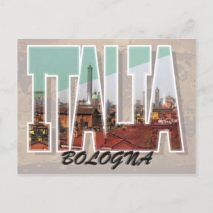 Bologna, Briefkaart van Italië