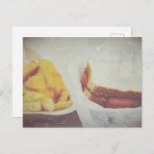 Bologna & Cheese Fries Briefkaart (Voorkant / Achterkant)