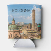 Bologna Emilia-Romagna Italië Panorama Souvenir Blikjeskoeler (Achterkant)