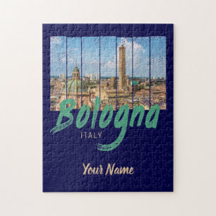 Bologna Emilia-Romagna Italië  souvenir Legpuzzel