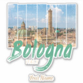 Bologna Emilia-Romagna Italië  souvenir Sticker (Voorkant)