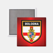 Bologna Flag Magneet (Voorkant / Achterkant)