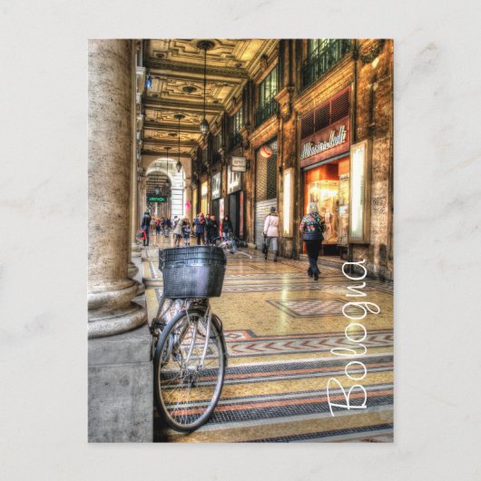 Bologna, Italië Briefkaart (Voorkant)
