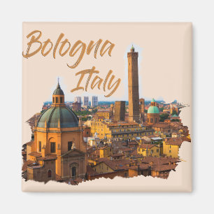 Bologna Italië: Historisch centrum Magneet