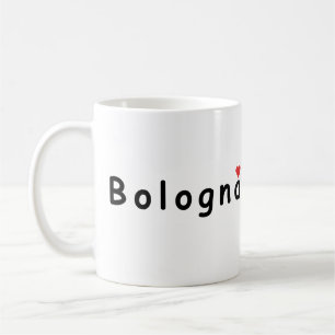 Bologna Italië, ik hou van Bologna Koffiemok