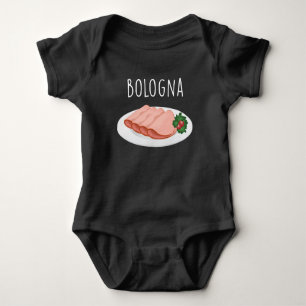 Bologna Sause Foodie Baloney Mortadella Lover Romper