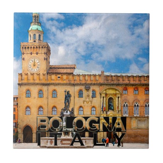 Bologna Tegeltje (Voorkant)