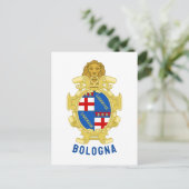 Bologna-wapen - Italië Briefkaart (Staand voorkant)