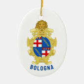 Bologna-wapen - Italië Keramisch Ornament (Voorkant)