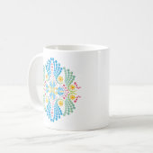 Bologne mandala mug (Devant gauche)