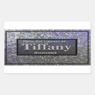 Bologne over look rechthoekige sticker