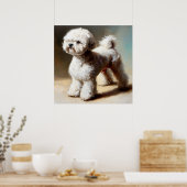 Bolognese Dog Poster (Keuken)