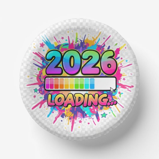 Bols En Carton 2026 Loading... Progress Bar Sticker (Recto)