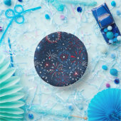 Bols En Carton 4 juillet feux (Fête)