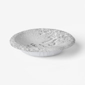 Bols En Carton 75e anniversaire argent élégant confetti (Angulaire)