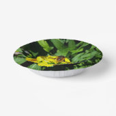 Bols En Carton Abeille sur Fleurs Jaunes (Angulaire)