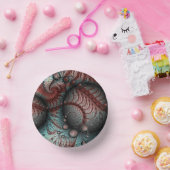 Bols En Carton Abstrait Imaginaire dynamique Fractal Art Brown Bl (Fête)