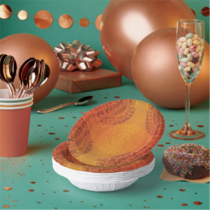 Bols En Carton Acceptation   Médaillons de saumons rouges orange 