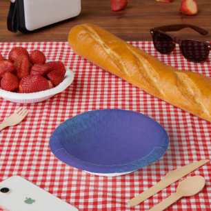 Bols En Carton Acceptation Motif de Blue Indigo Violet Shibori