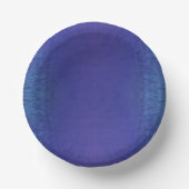 Bols En Carton Acceptation | Motif de Blue Indigo Violet Shibori (Recto)