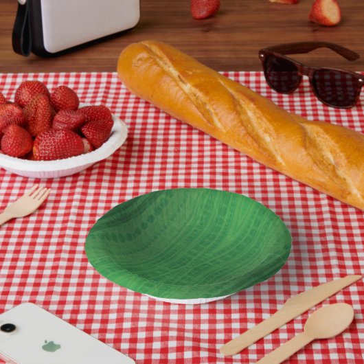 Bols En Carton Acceptation | Motif de Boho écologique (Pique-nique)