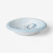 Bols En Carton Adventure Attend ! Baby shower Blue Hot Air Balloo (Angulaire)