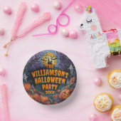 Bols En Carton Ajouter un nom Année Halloween (Fête)