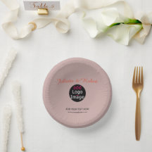 Ajoutez votre logo Mariage Dusty Rose Hue Art