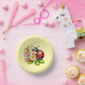 Bols En Carton Amateurs mignons de coccinelle insecte (Fête)