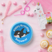 Bols En Carton Amusante baleine orque mignonne dessin animé (Fête)