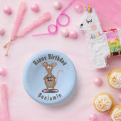 Bols En Carton Anniversaire personnalisé pour rat et appareil pho (Fête)