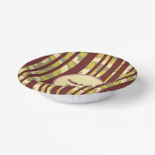 Bols En Carton Any Age Adult Birthday Camo Stripes Pattern (Angulaire)