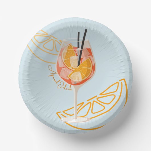Bols En Carton Aperol O'Clock (Recto)
