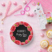 Bols En Carton Aquarelle Roses rouges Derby (Fête)