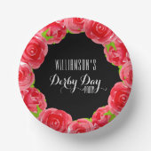 Bols En Carton Aquarelle Roses rouges Derby (Recto)