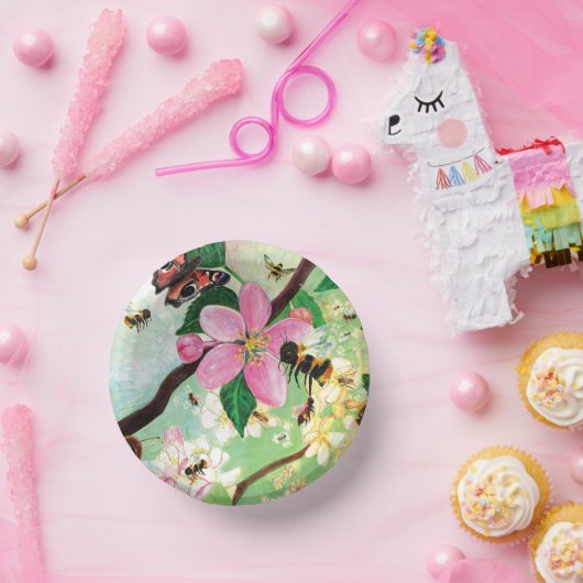 Bols En Carton Arbres en fleurs pour abeilles et autres pollinisa (Fête)