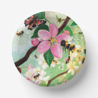 Arbres en fleurs pour abeilles et autres pollinisa