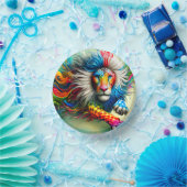 Bols En Carton Art Lion (Fête)