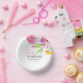Bols En Carton Baby in Bloom Baby shower jetable (Fête)