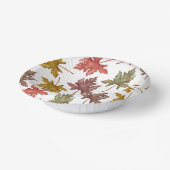Bols En Carton Baby shower d'automne du feuillage d'automne (Angulaire)